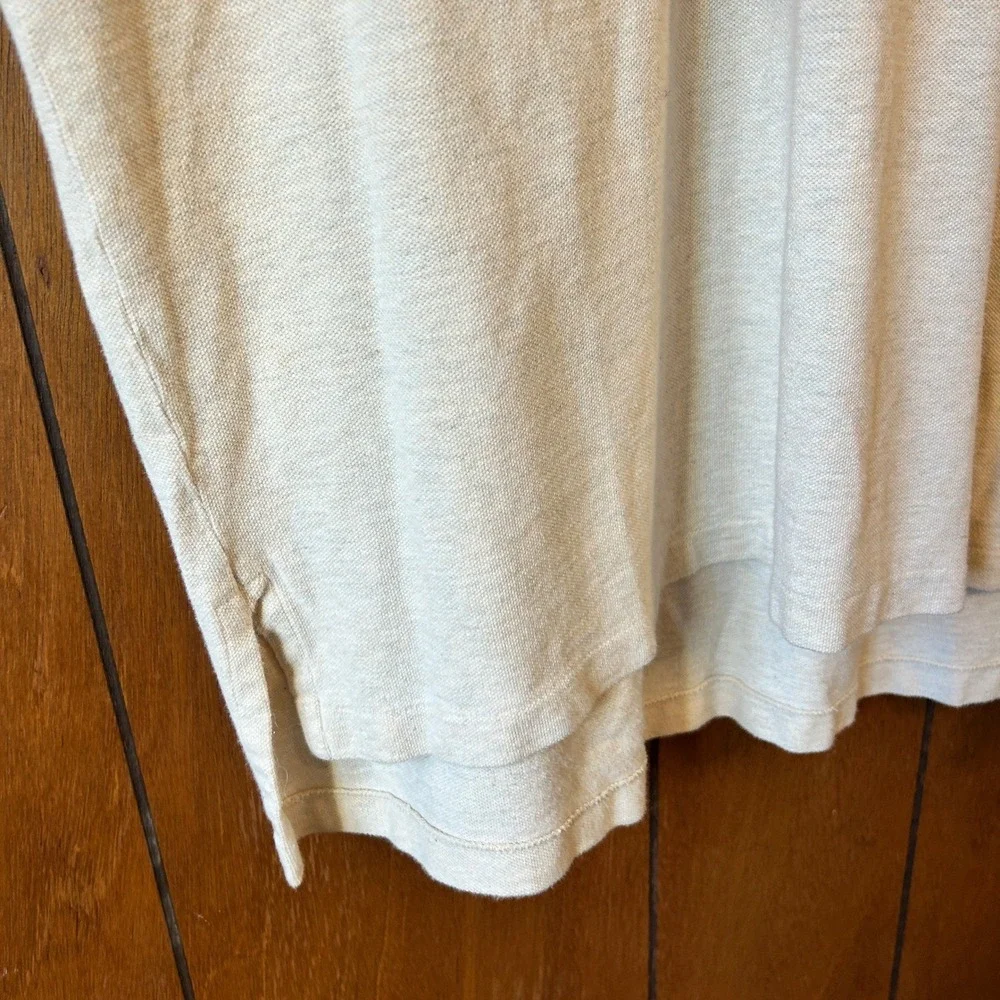 Polo Ralph Lauren Men's XXL Beige‎ Heather Short Sleeve Classic Fit Polo Shirt